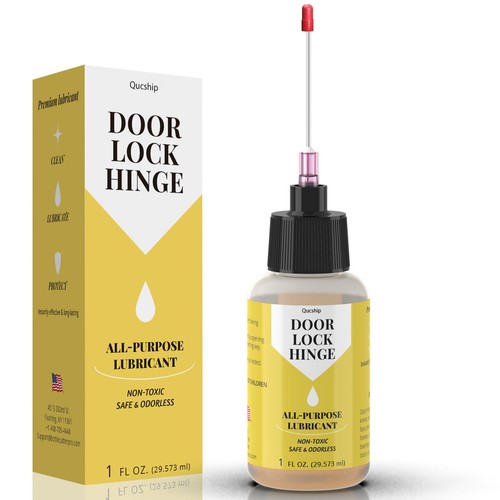 Qucship door hinge - qucship, lubricant