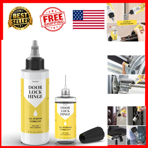 Door hinge lubricant - door, 4oz