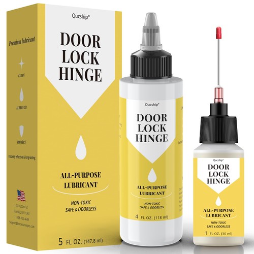 Door hinge lubricant kit - lubricant,